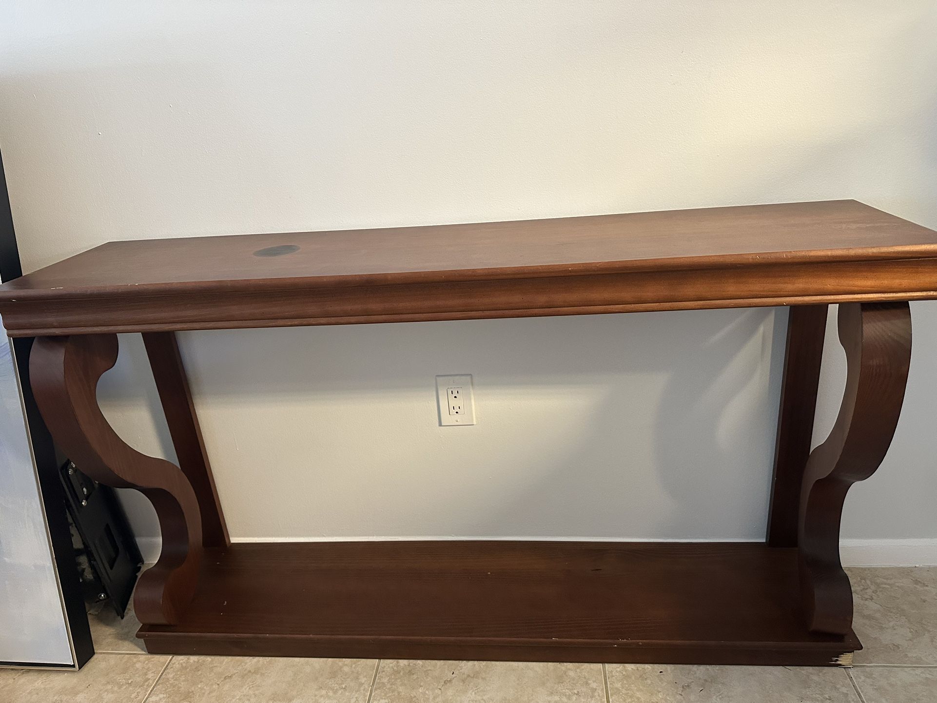 Solid Wood Console 