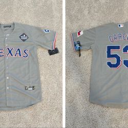 Adolis Garcia Texas Rangers World Series Jersey 