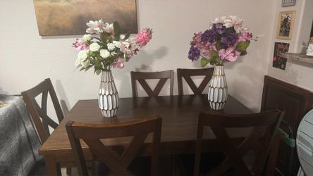 Brown table