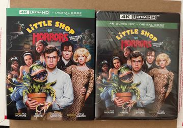 BRAND NEW SEALED Little Shop of Horrors Director's Cut 4K UHD Blu-ray