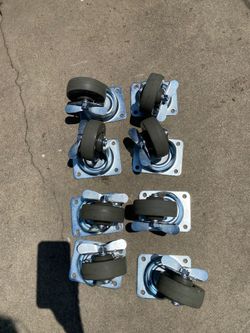 4 inch diameter x 1- 5/16 wide rubber wheel