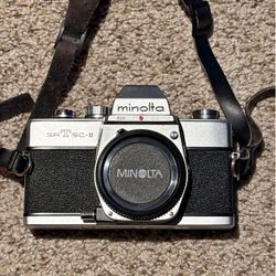 Minolta SRT-SC II SLR manual camera body only