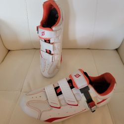 White peloton shop shoes