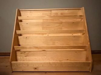Montessori Book Display Shelf