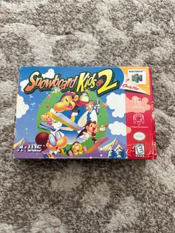 Snowboard kids 2 for nintendo 64