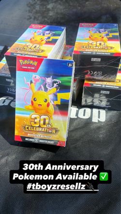 Pokémon TCG 30th Celebration Booster Bundle