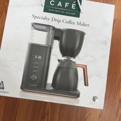 Caf - Drip 10-Cup Coffee Maker with WiFi - Matte Black