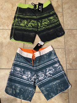 2 Pair, Men’s Oakley Boardshorts