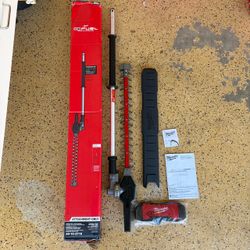 Milwaukee M18 FUEL Hedge Trimmer Attachment for Milwaukee QUIK-LOK Attachment System
