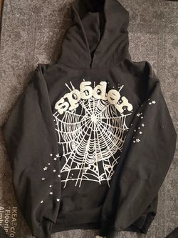 Black Spider Hoodie Size Large (L)