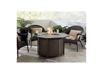Allen+Roth 47” Gas Fire Table