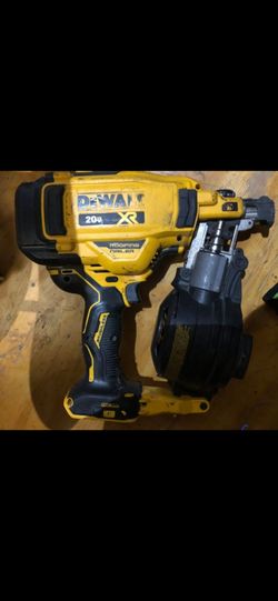 Dewalt coil 20v roofing nailer