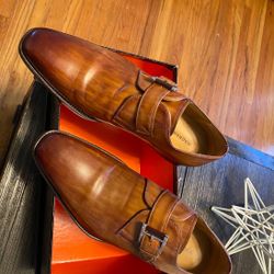 Magnanni European Leather Shoes 9.5 (42.5 Euro Size