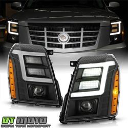 2007-2014 Cadillac Escalade (Fits 3rd Gen)  HID/Xeon Headlights 