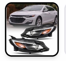Chevy Malibu 2019 2020 2021 2022 Front Head lights Headlamp Left Driver Right Passenger Side