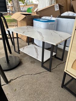 Marble black coffee table