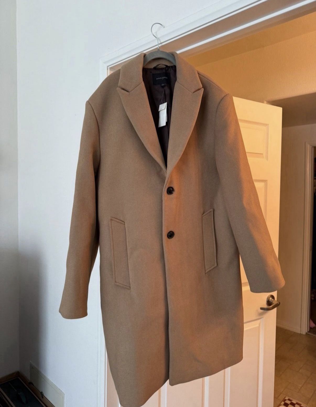 Banana Republic Wool-blend Top Coat