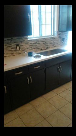 Kitchen cabinets