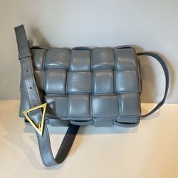 BV Cassette style handbag, bag in lambskin