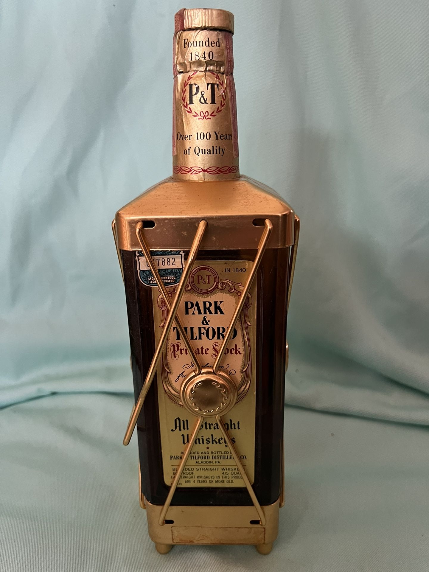Vintage Musical Whiskey Container