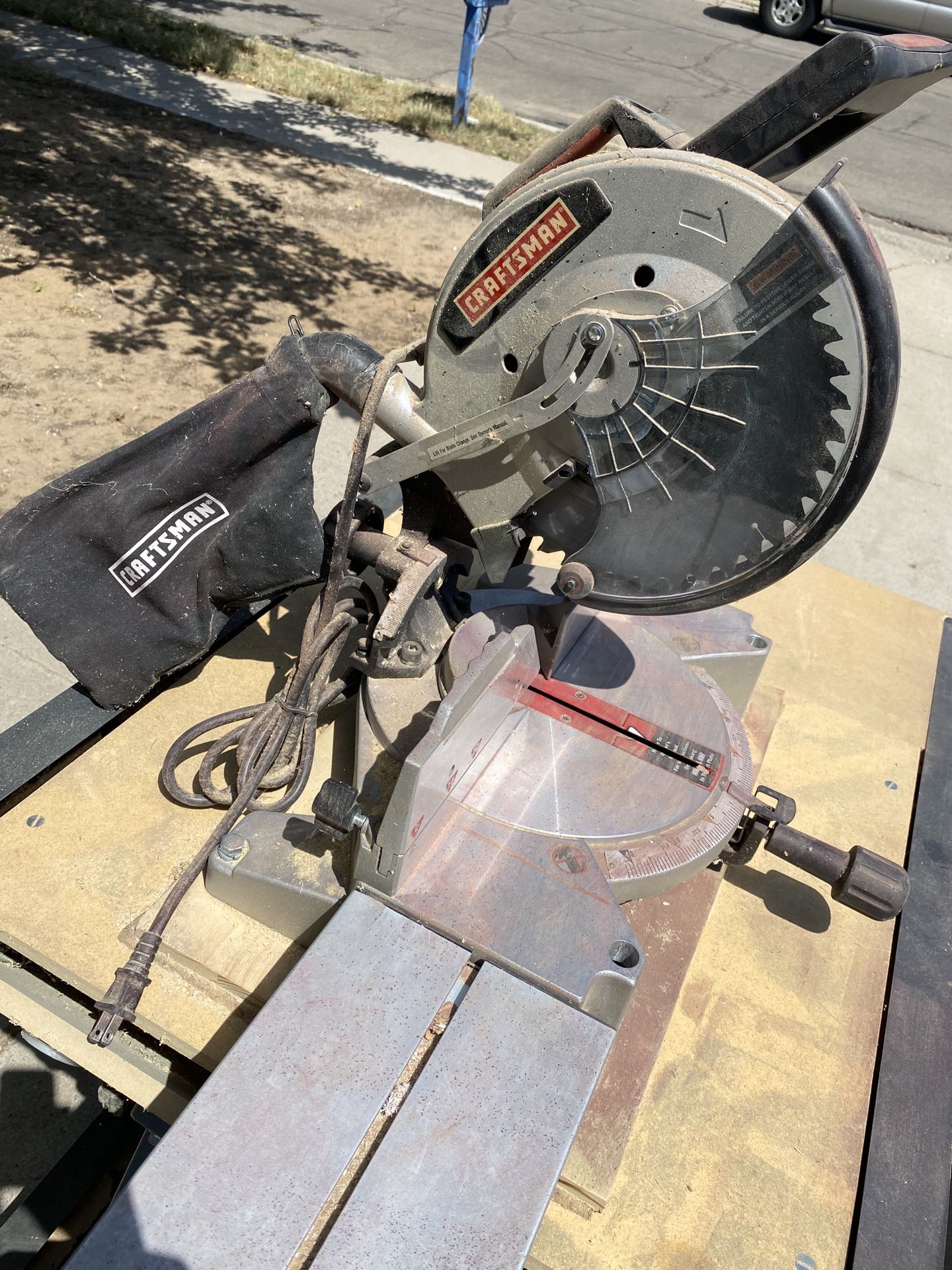 Craftsman Rotary Tool Bench With Saw & Belt Sander for Sale in