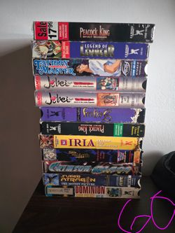 Anime VHS lot $60