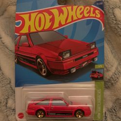 hot wheels toyota AE86 sprinter trueno