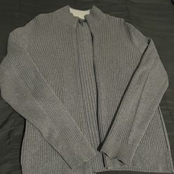 INC International Concepts Vintage Jacket Zip-Up Cardigan