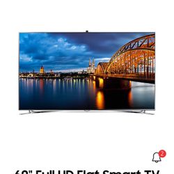 Samsung 60”UN60F8000AF Full HD 3D 240Hz 1200CMR Crystal Smart HDTV.