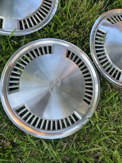 Chevy hubcaps