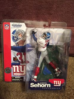 Giants Jason Sehorn corner back