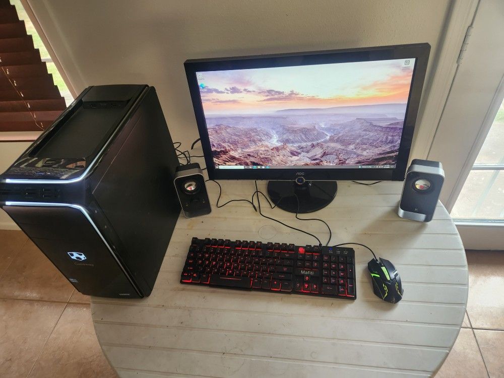 Gateway DX4860 Gaming PC Computer Bundle
