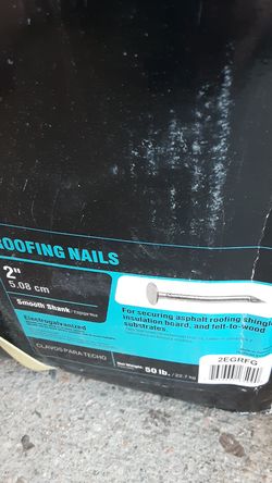 Roofing nails