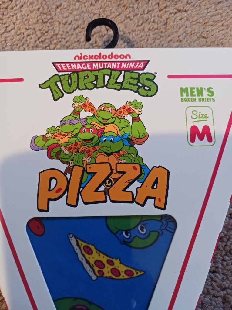 Teenage Mutant Ninja Turtles Men's Boxer Briefs (size "M") - Brand New!