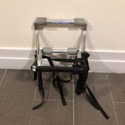 Allen Sports Deluxe 2-Bike Trunk Mount Rack, Model 102DB, Black/ Silver, 23 x 15 x 4 inches