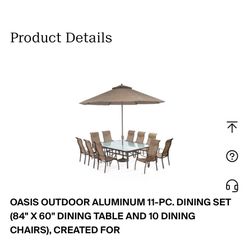 Out Door Table Set 