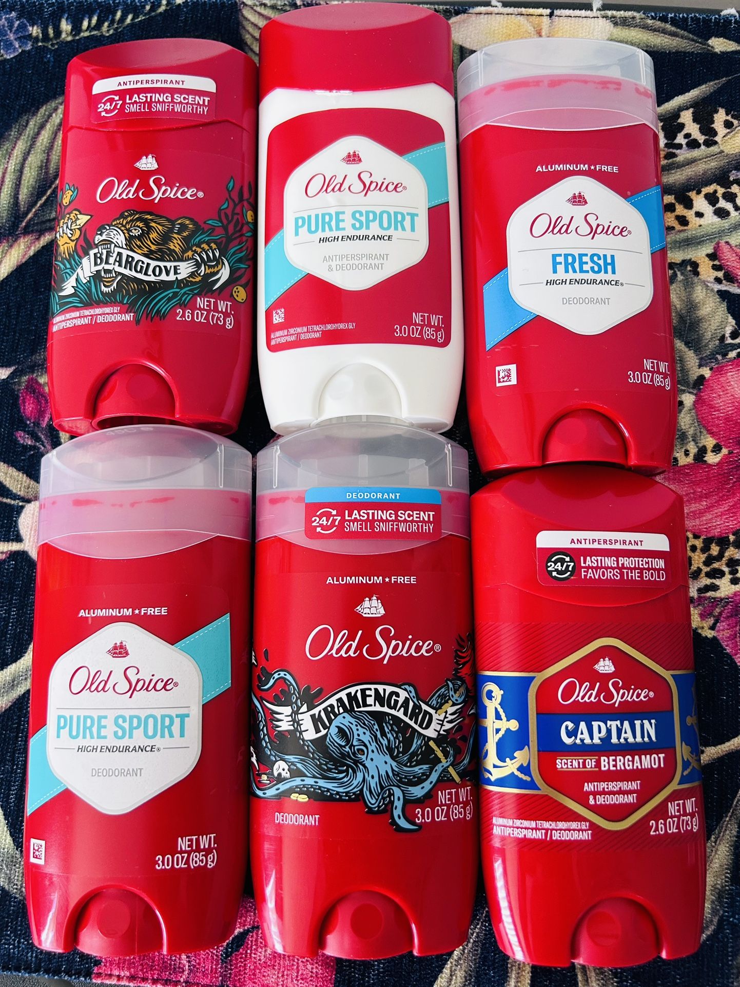 Old Spice Deodorant Stick- $4 Each