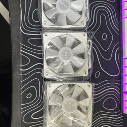 NZXT Fans (3 Pack) - 120mm - White 