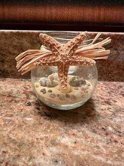 Beach Themed Tealight Candle Holder