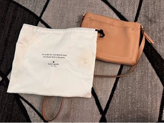 Authentic Kate Spade New York Crossbody Bag - Shell Pink / Nude