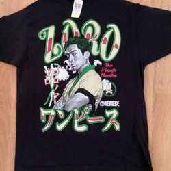 One Piece Zoro Shirt Size Extra Large