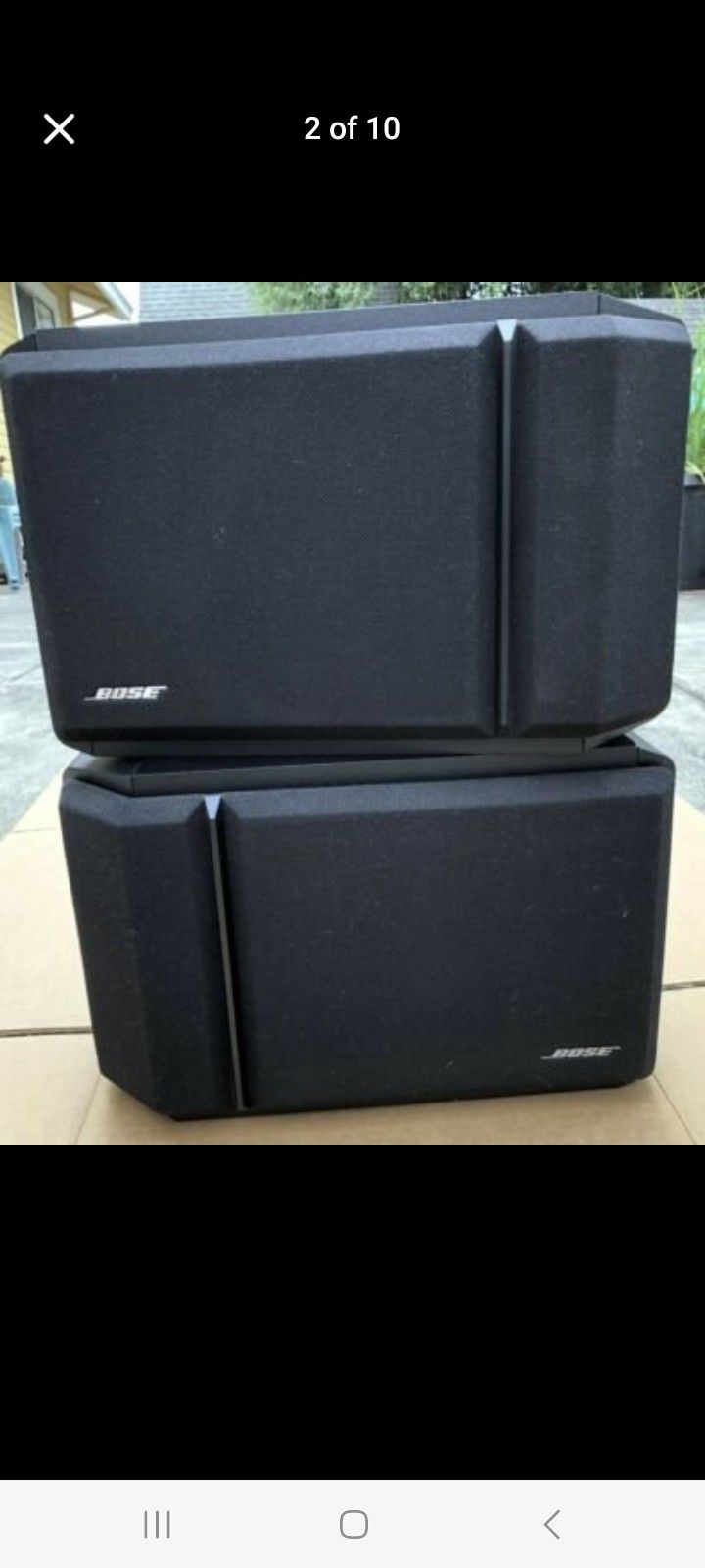 BOSE 201 SERIES IV SPEAKERS $160 FINAL PRICE