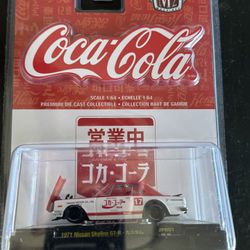 M2 Machines Coca Cola 1971 Nissan Skyline GT-R JPN-01 IMITED EDITION