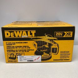 DEWALT DCW210D1 20V MAX Brushless Random Orbital Sander Kit
