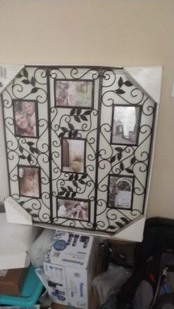 Decorative photos frames, set of 3 frames, iron. Brand new.