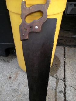 Older hand saw