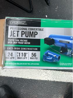 Everbilt Professional Convertible Jet Pump