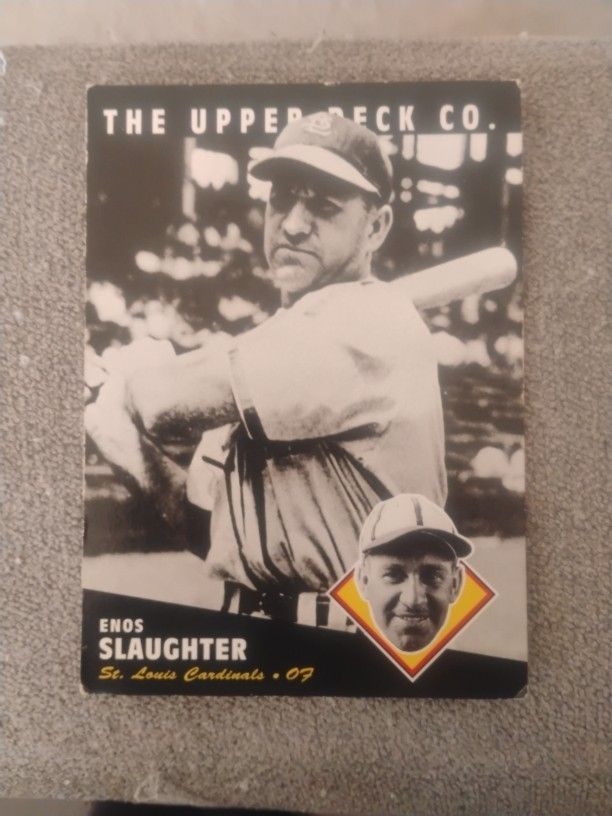 Enos Slaughter Outfielder 38-59 Upper Deck #134