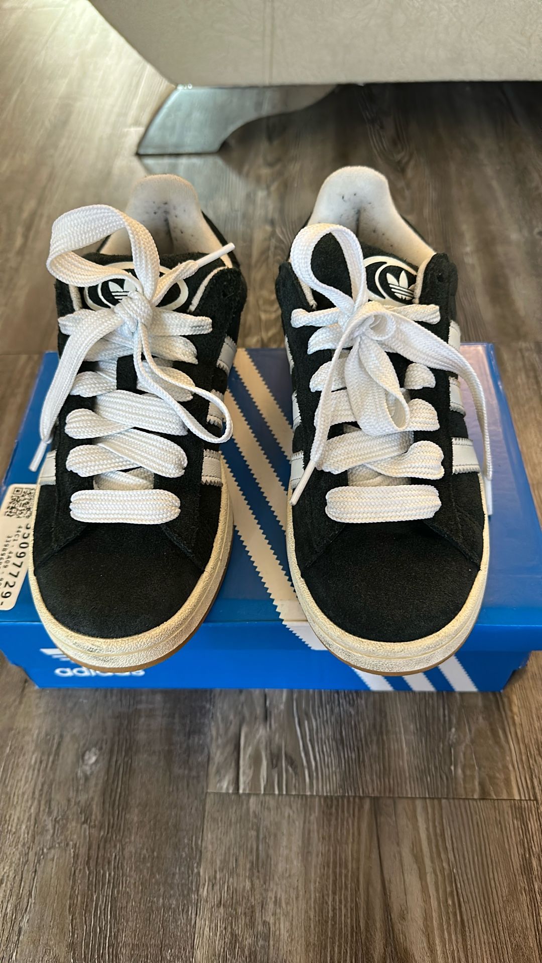 Black Chunky Adidas Campus 00s