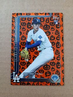 Roki Sasaki Rc Rookie Card Dodgers Baseball